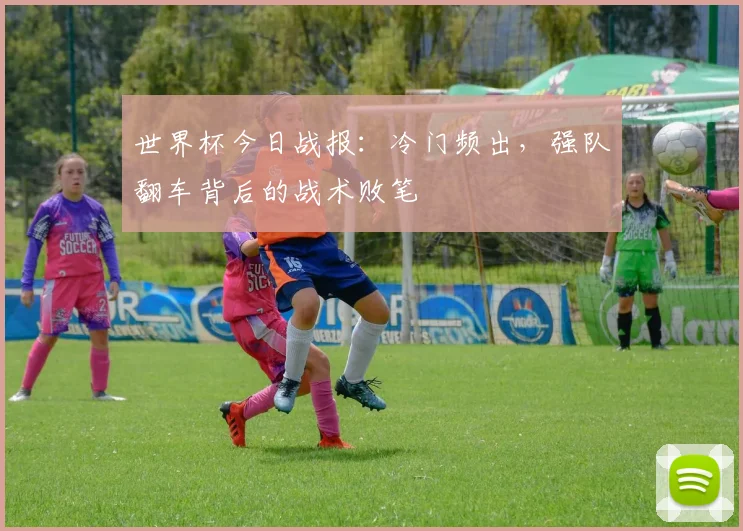 世界杯今日战报：冷门频出，强队翻车背后的战术败笔